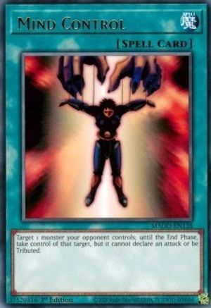 Mind Control (MAGO-EN138) - Rare - 1st Edition - Maximum Gold