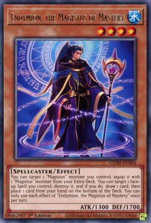 Endymion, the Magistus of Mastery (GEIM-EN004) - Rare - 1st Edition - Genesis Impact