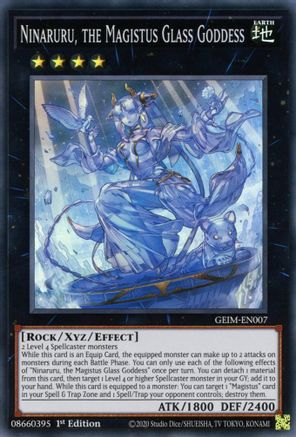 Ninaruru, the Magistus Glass Goddess (GEIM-EN007) - Super Rare - Genesis Impact