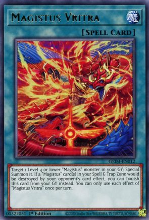 Magistus Vritra (GEIM-EN012) - Rare - 1st Edition - Genesis Impact