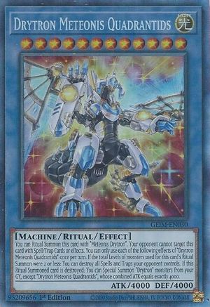 Drytron Meteonis Quadrantids (CR) (GEIM-EN030) - Collector's Rare - 1st Edition - Genesis Impact