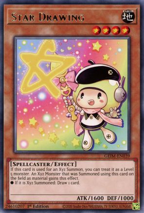 Star Drawing (GEIM-EN039) - Rare - 1st Edition - Genesis Impact