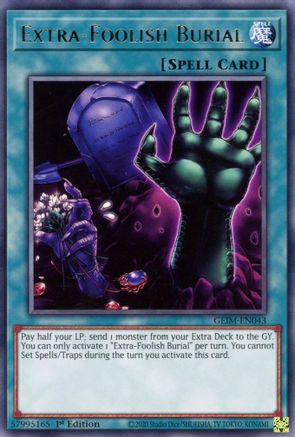 Extra-Foolish Burial (GEIM-EN043) - Rare - Genesis Impact