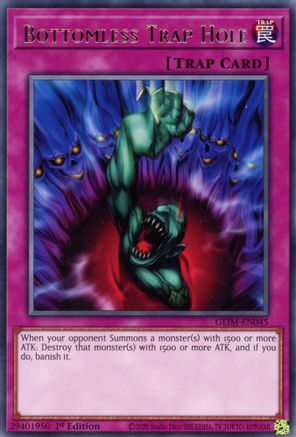 Bottomless Trap Hole (GEIM-EN045) - Rare - 1st Edition - Genesis Impact