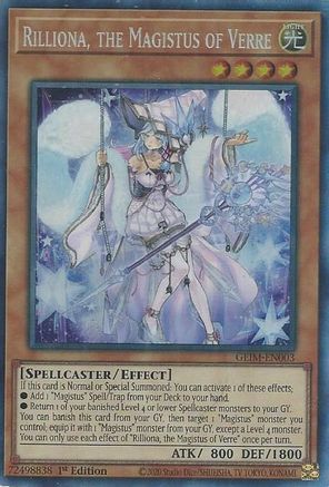 Rilliona, the Magistus of Verre (CR) (GEIM-EN003) - Collector's Rare - Genesis Impact
