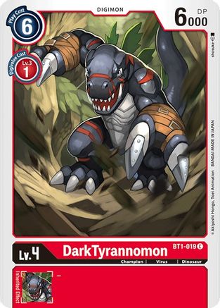 DarkTyrannomon (BT1-019)  Common - Release Special Booster 1.0
