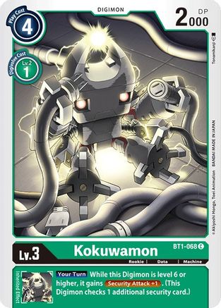 Kokuwamon (BT1-068)  Common - Release Special Booster 1.0
