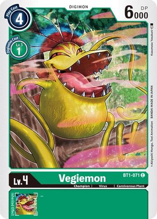 Vegiemon (BT1-071)  Common - Release Special Booster 1.0