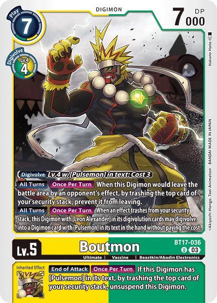 Boutmon BT17-036 U (Secret Crisis) 