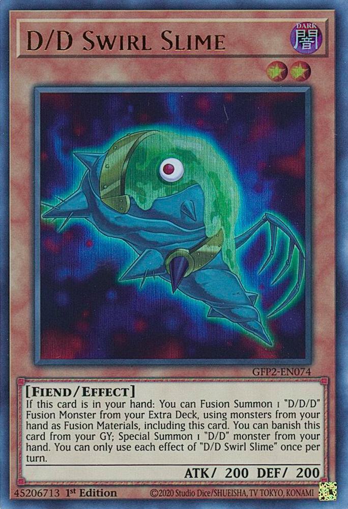 D/D Swirl Slime GFP2-EN074 (Ghosts From the Past: The 2nd Haunting)  - 1st Edition