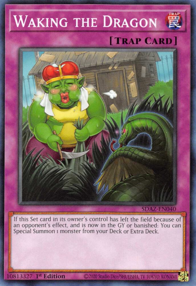 Waking the Dragon SDAZ-EN040 (Structure Deck: Albaz Strike)  - 1st Edition