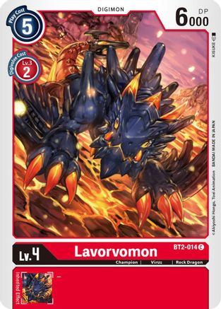 Lavorvomon (BT2-014)  Common - Release Special Booster 1.5