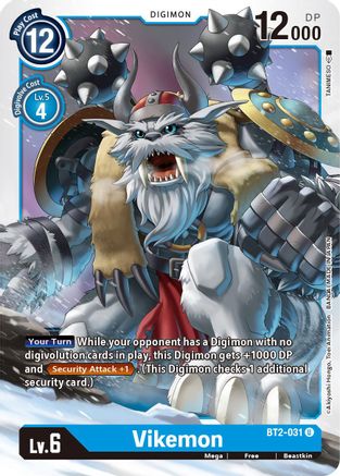 Vikemon (BT2-031)  Uncommon - Release Special Booster 1.5