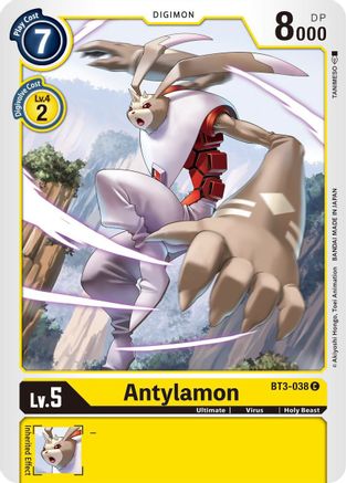 Antylamon (BT3-038)  Common - Release Special Booster 1.5