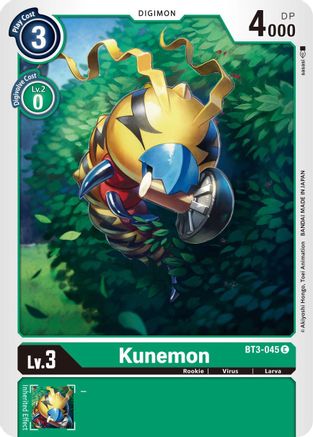 Kunemon (BT3-045)  Common - Release Special Booster 1.5