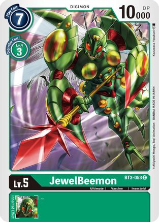 JewelBeemon (BT3-053)  Common - Release Special Booster 1.5