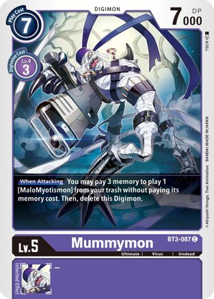 Mummymon (BT3-087)  Common - Release Special Booster 1.5