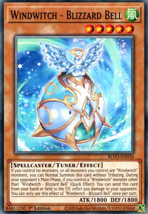 Windwitch - Blizzard Bell (BLVO-EN016) - Common - Blazing Vortex