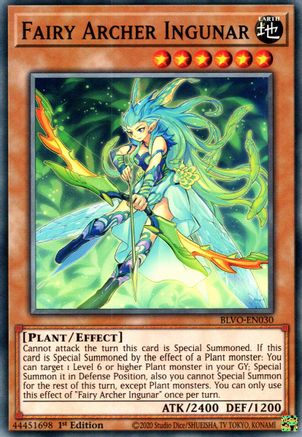 Fairy Archer Ingunar (BLVO-EN030) - Common - Blazing Vortex