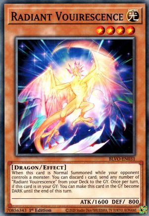 Radiant Vouirescence (BLVO-EN031) - Common - 1st Edition - Blazing Vortex