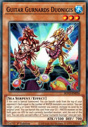 Guitar Gurnards Duonigis (BLVO-EN034) - Common - 1st Edition - Blazing Vortex