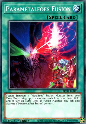 Parametalfoes Fusion (BLVO-EN061) - Common - Blazing Vortex