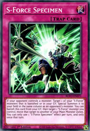 S-Force Specimen (BLVO-EN071) - Common - Blazing Vortex