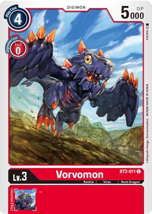 Vorvomon (BT2-011)  Common - Release Special Booster 1.5