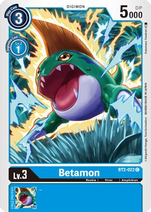Betamon (BT2-022)  Common - Release Special Booster 1.5