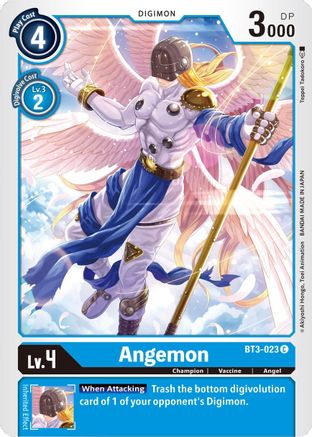 Angemon - BT3-023 (BT3-023)  Common - Release Special Booster 1.5