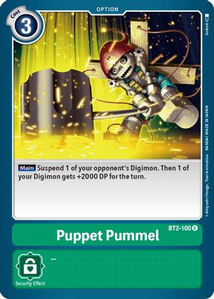 Puppet Pummel (BT2-100)  Uncommon - Release Special Booster 1.5