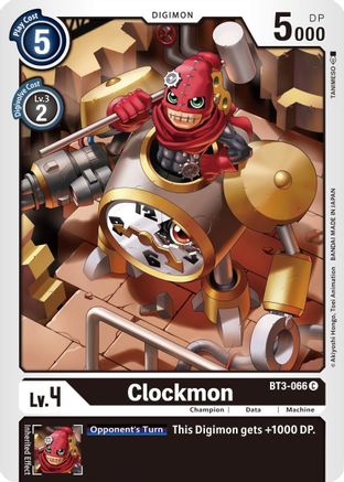 Clockmon (BT3-066)  Common - Release Special Booster 1.5