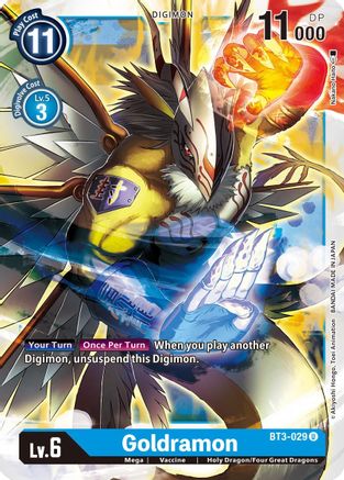 Goldramon (BT3-029)  Uncommon - Release Special Booster 1.5