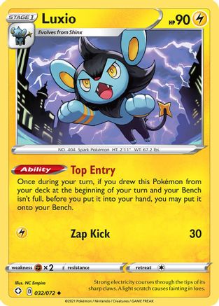 Luxio 32/72  - Uncommon - Shining Fates