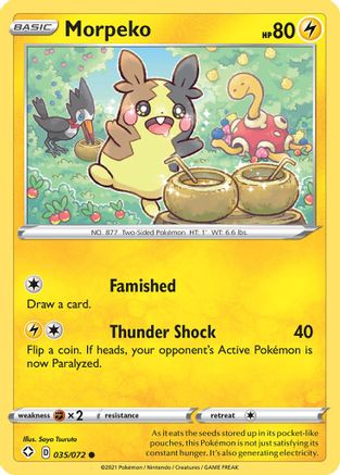 Morpeko (035) 35/72  - Common - Shining Fates