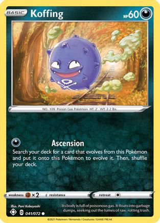 Koffing 41/72  - Common - Shining Fates