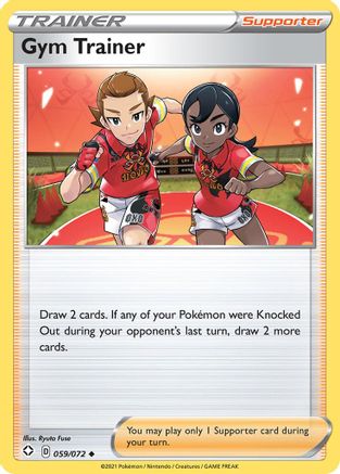 Gym Trainer 59/72  - Uncommon - Shining Fates