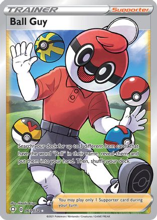 Ball Guy (Full Art) 65/72 Holofoil - Ultra Rare - Shining Fates