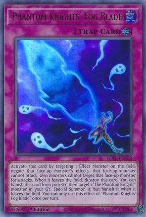 Phantom Knights' Fog Blade (GFTP-EN122) - Ultra Rare - 1st Edition - Ghosts From the Past