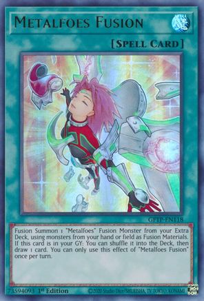 Metalfoes Fusion (GFTP-EN118) - Ultra Rare - Ghosts From the Past