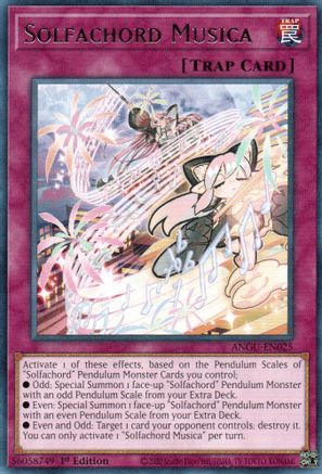 Solfachord Musica (ANGU-EN025) - Rare - Ancient Guardians