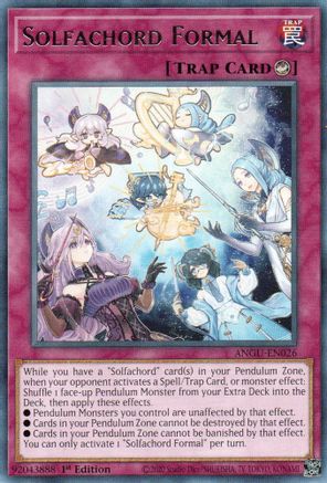 Solfachord Formal (ANGU-EN026) - Rare - 1st Edition - Ancient Guardians