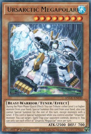 Ursarctic Megapolar (ANGU-EN030) - Rare - 1st Edition - Ancient Guardians
