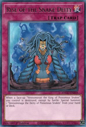 Rise of the Snake Deity (ANGU-EN059) - Rare - Ancient Guardians