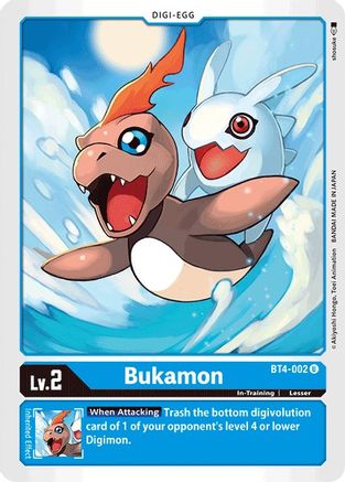 Bukamon (BT4-002)  Uncommon - Great Legend