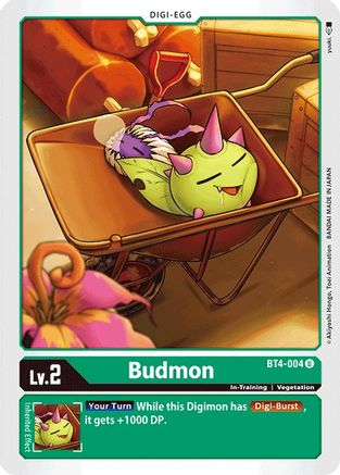 Budmon (BT4-004)  Uncommon - Great Legend