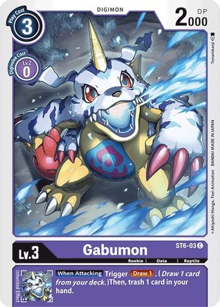 Gabumon (ST6-03)  Common - Starter Deck 06: Venomous Violet