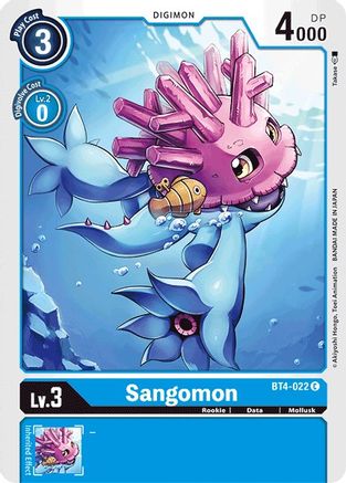 Sangomon (BT4-022)  Common - Great Legend