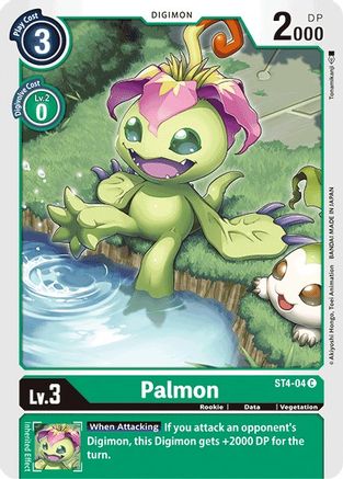 Palmon (ST4-04)  Common - Starter Deck 04: Giga Green