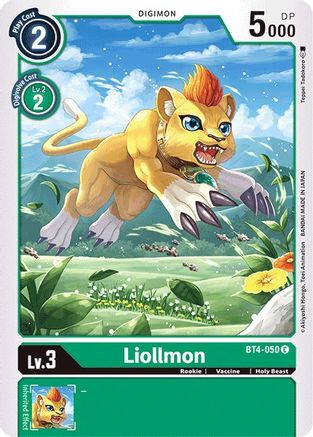 Liollmon (BT4-050)  Common - Great Legend